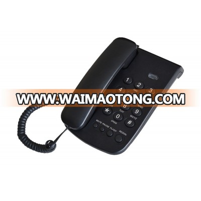 Basic Corded Telephone Set with Pulse / Tone Modes Switchable